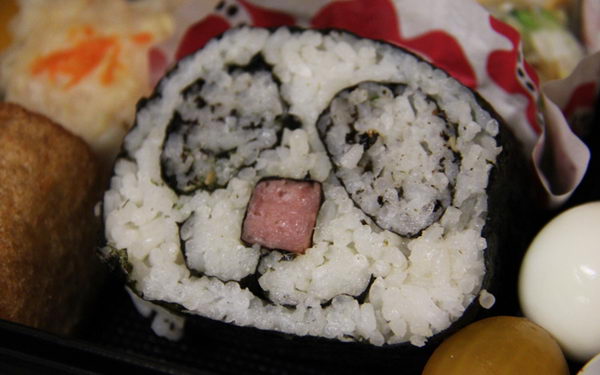 panda sushi roll baby shower 2