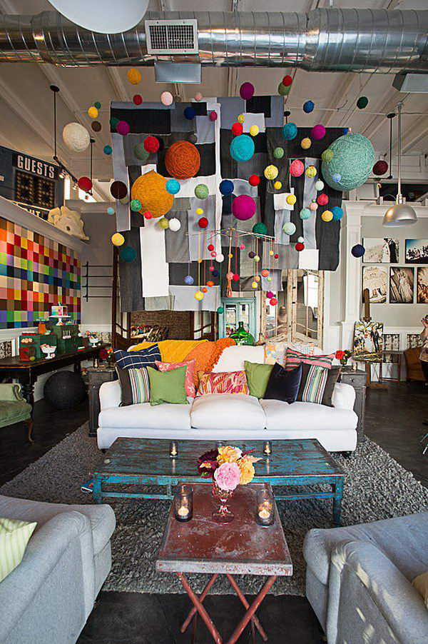 vintage style colorful baby shower 15