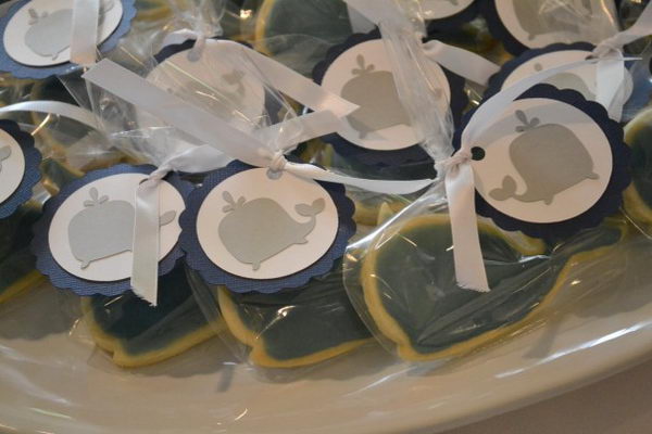 whale baby shower for boy 40