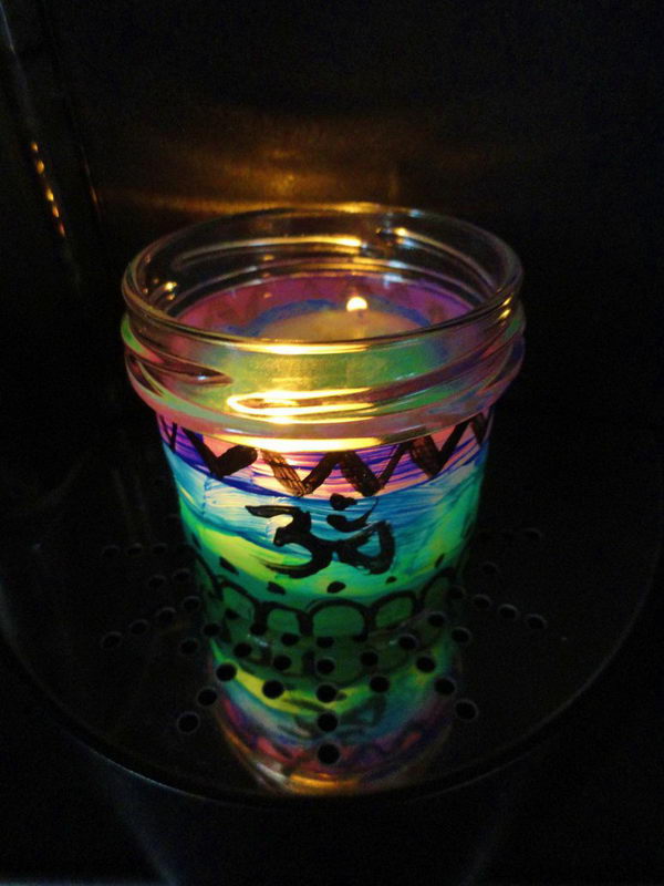 candle light mason jar 6