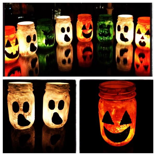 diy halloween jar luminaries 22