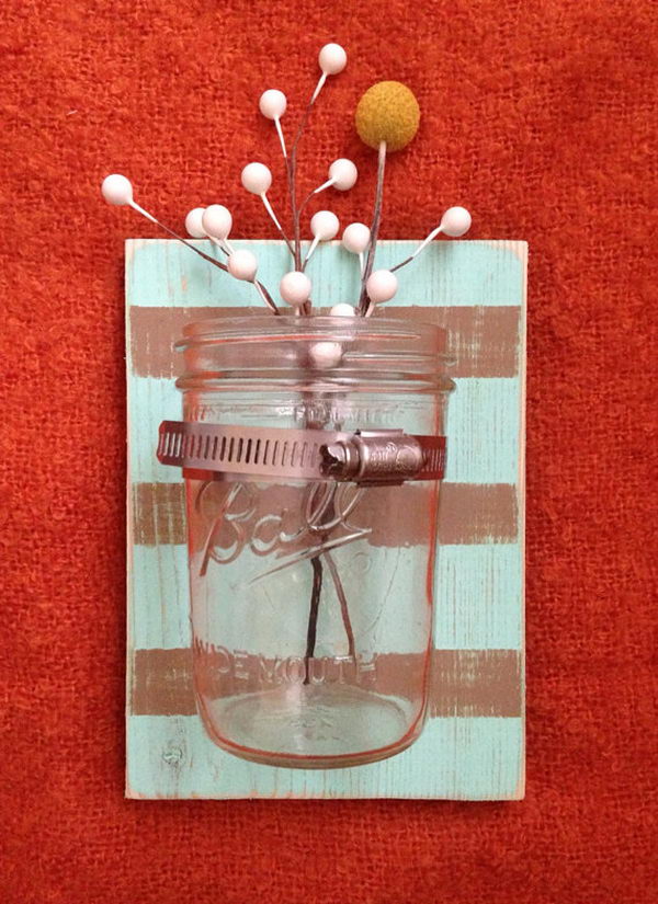 diy holder on wall idea 46