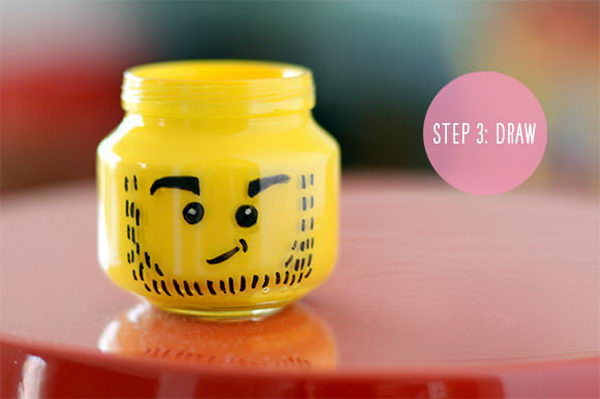 diy lego pencil holder 4
