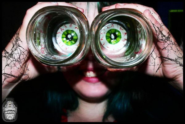 eyeball mason jars craft 24