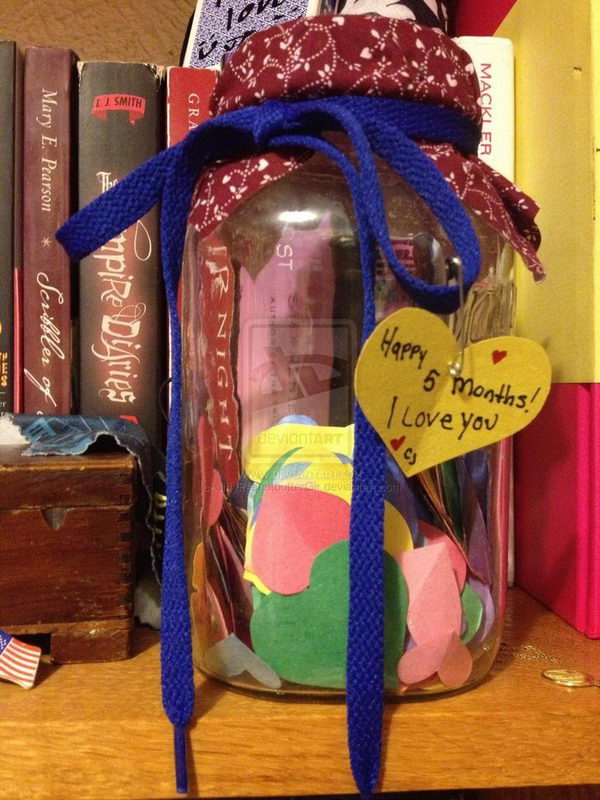 mason jar gift with hearts 32