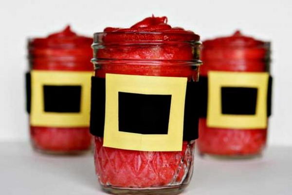 mason jar santa clause cakes 15