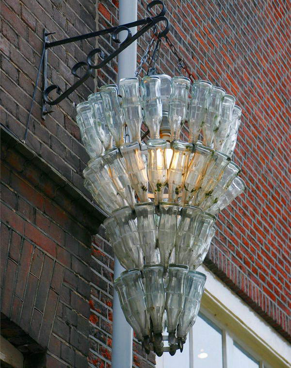 5 homemade recycled chandelier 