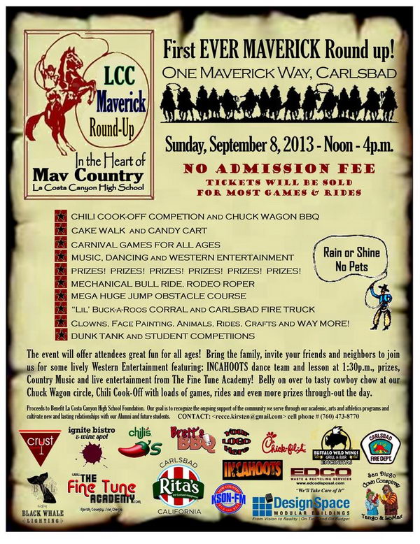 Unique High School Fundraiser. Western themed fundraising event with lots of fun activities.