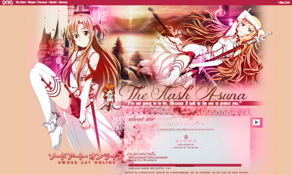 11 the flash asuna gaia profile