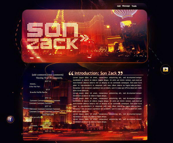 2 vegas gaia profile layout