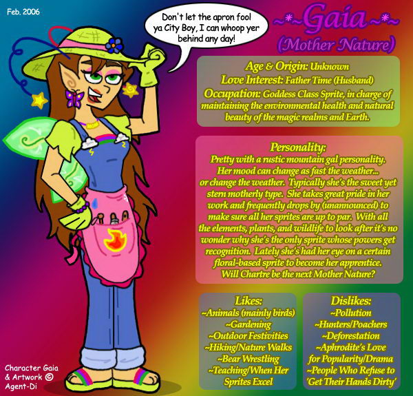 6 mother nature gaia profile