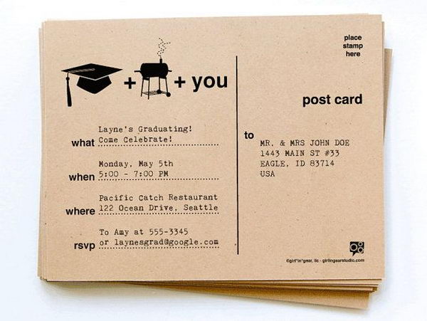 10+ Creative Graduation Invitation Ideas 2017