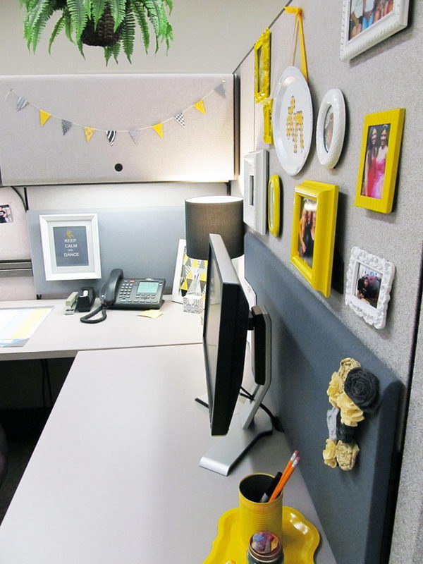 20+ Creative DIY Cubicle Decorating Ideas 2017