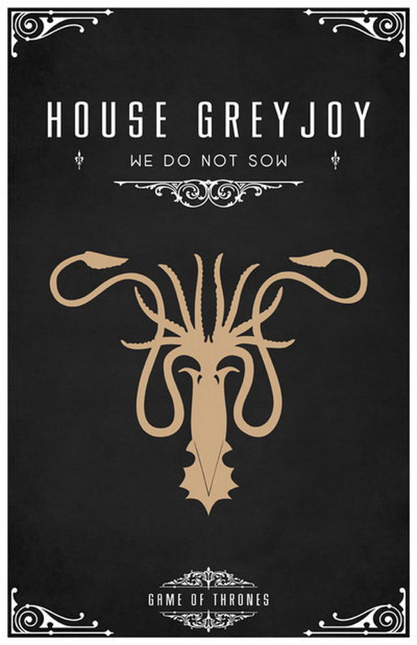 20 Game Of Thrones House Mottos And Sigils 2017