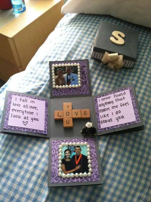 15 Romantic Scrapbook Ideas for Boyfriend 2017