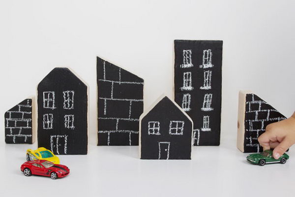 DIY City Blocks for Kids. 