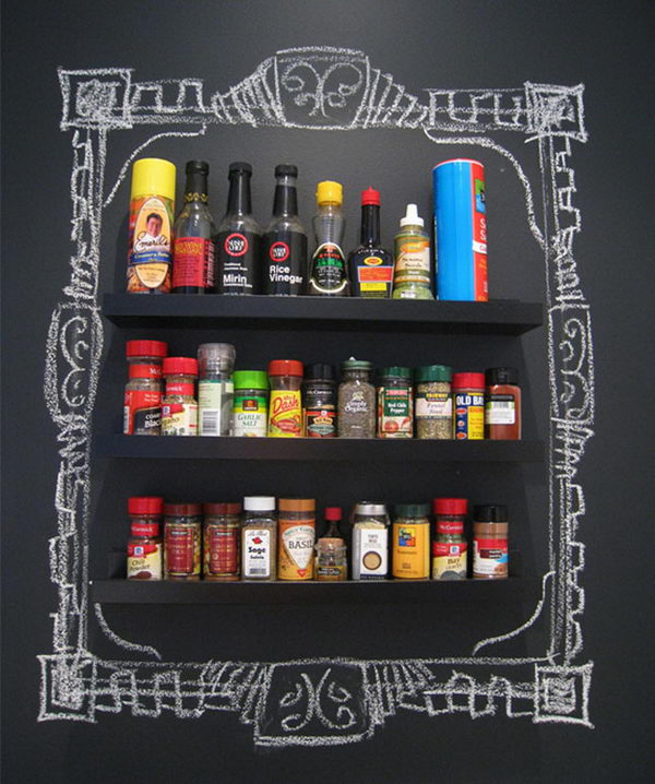 Spice Rack Frame. 