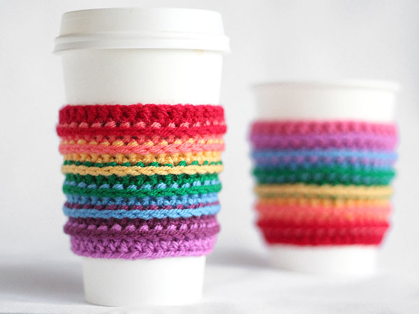 20 Cool Crochet Coffee Cozy Ideas & Tutorials 2017
