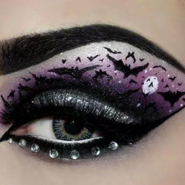 Cool Halloween Eye Makeup Ideas. Try concentrating on your eyes. It is a smaller area but still offers major impact, whether you’re going for a sexy cat or scary ghost.