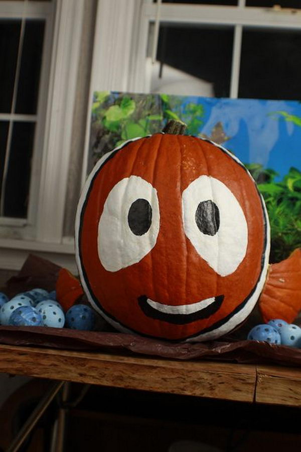 30 No Carve Pumpkin Ideas for Halloween Decoration 2017