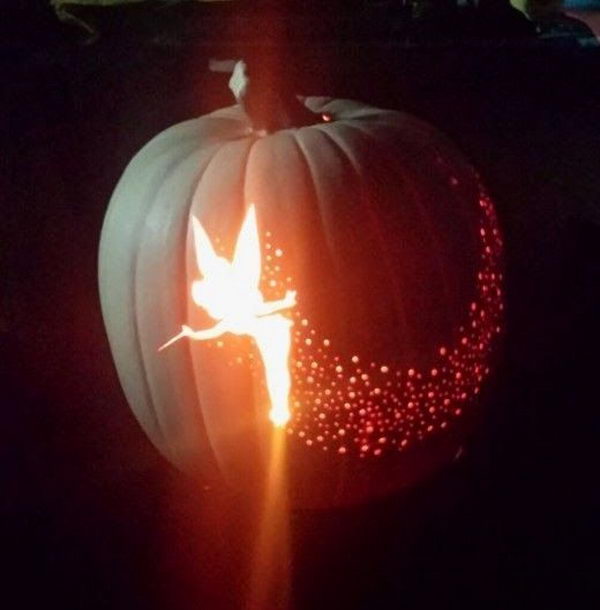 Tinkerbell Pumpkin.