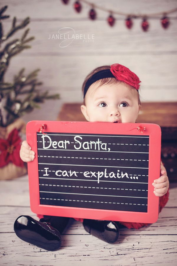 Dear Santa, I can explain.