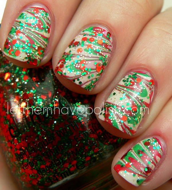 25 Cool Christmas Nail Designs 2017 Cool Christmas Nail Designs Decorate Your Nails In The Spirit Of