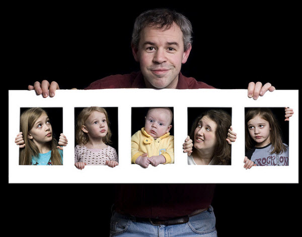 Composite Family Portrait.