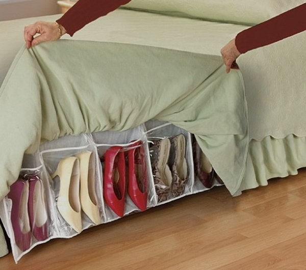 Under Bed Shoe Storage, 