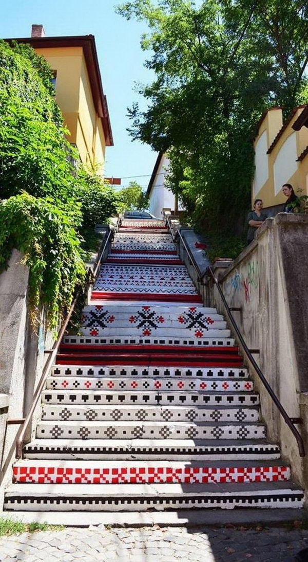 Stairs Street Art. 