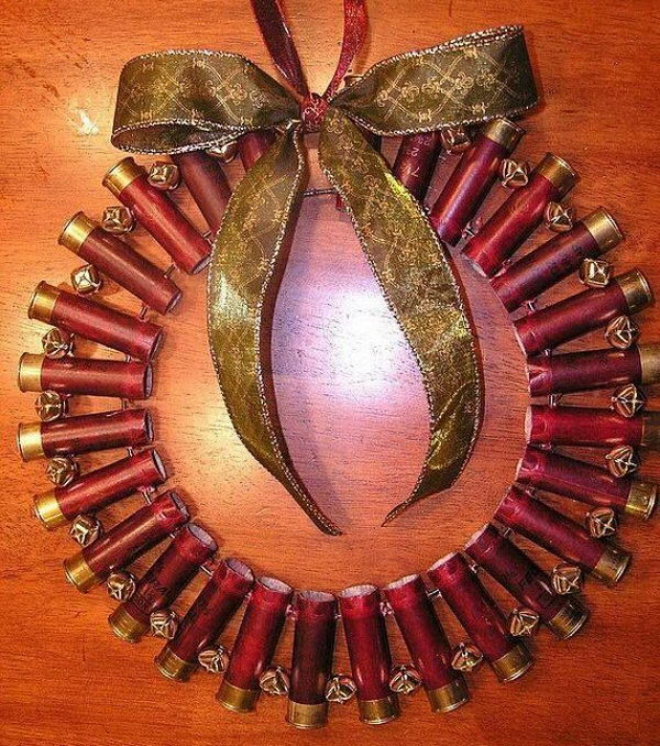 Shotgun Shell Wreath. 