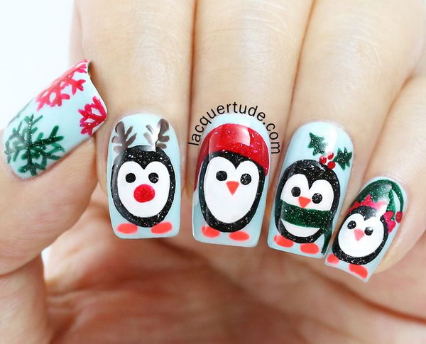 Celebrate The Holiday Season with Christmas Nail Art