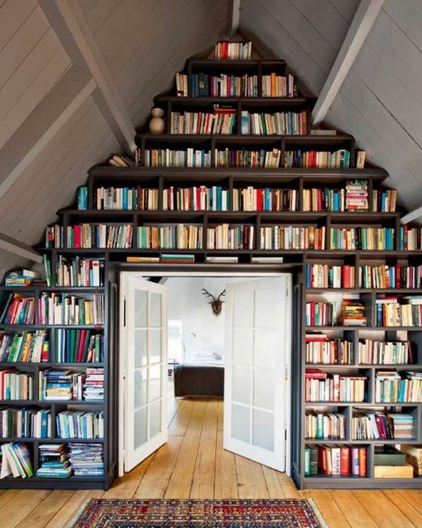 Cool Home Library Ideas. Decorate your home library so it becomes your private sanctuary where you can read, study and relax.