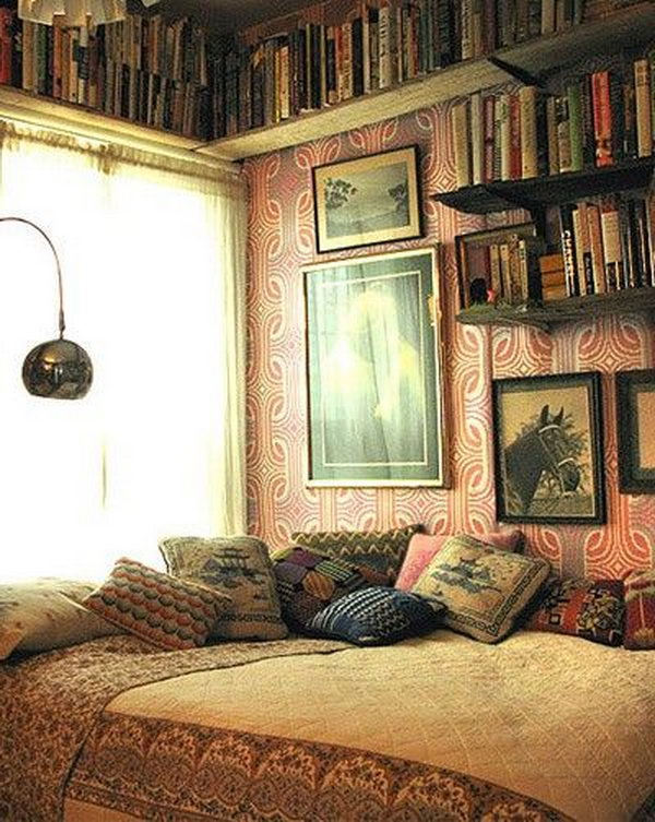 Attic Bedroom Ideas Aesthetic Cool Home Library Ideas  2020