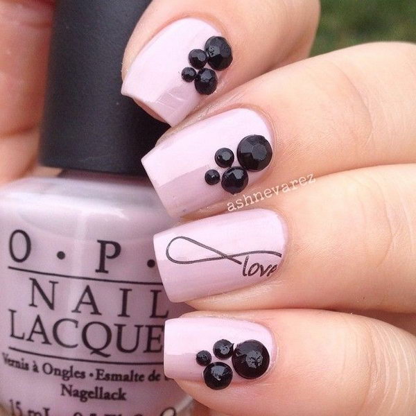 The infinity symbol (sometimes called the lemniscate) is a mathematical symbol representing the concept of infinity. It could signify anything that goes on forever, without limit or eternal. Infinity with symbol of heart or love font is often used to represent love forever.