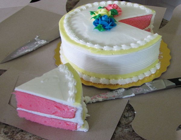 Gender Reveal Desserts. Plan your gender reveal party by asking your favorite baker to create a blue or pink cake topped with white frosting. Invite your friends and relatives to slice the cakes into pieces to discover the gender of the baby. Blue stands for a boy and pink stands for a girl. Very funny, isn’t it?