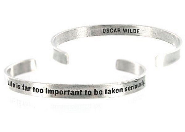 Take Life Seriously Graduation Quote. Life is far too important to be taken seriously. Inspire the graduate to cherish his or her life and live it wonderfully. 