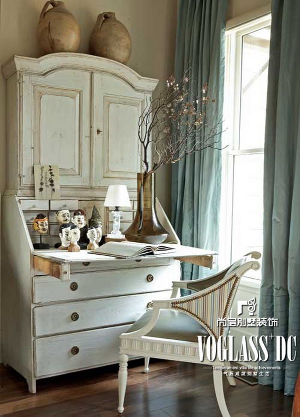 Multipurpose Work Space. Set up this wall mounted work station to store your bedroom items. A fold out desktop can offer a quick spot to get work done and fold back to hide your storage space. It's fantastic to save your space and satisfy your different needs.