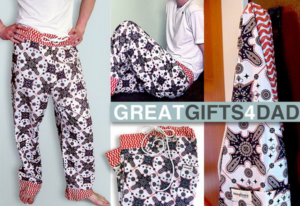 DIY Pajama Pants for Dad. Cargo pocket PJ pants comfy pajama pants are perfect for your Daddy's Father's day gift. See the how to do it tutorial step by step here.