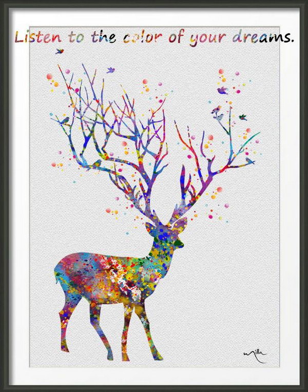 Color of Dreams. Listen to the color of your dreams. Follow the intuition in your heart and chase your dream to lead a meaningful life. 