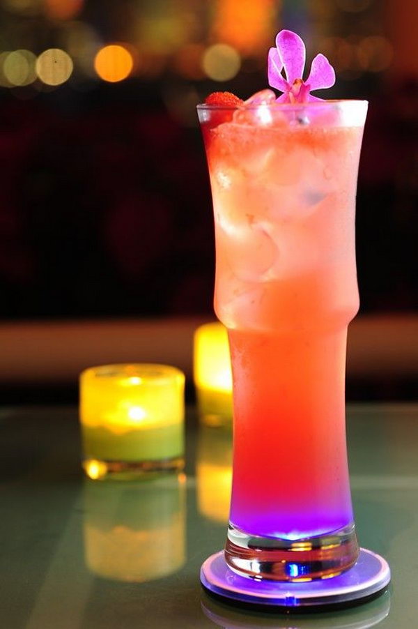 Blushing Dragon Cocktail 