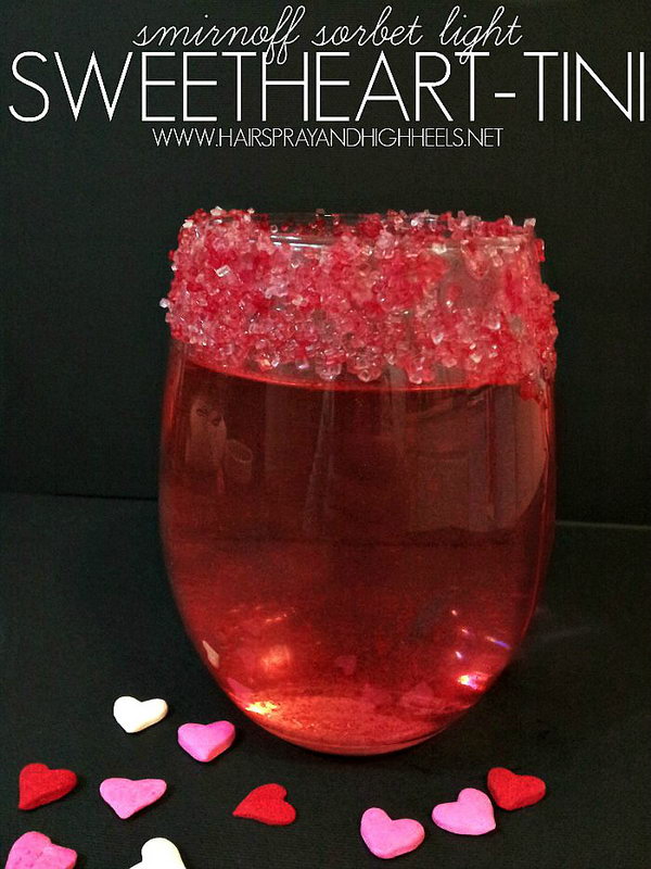 Sweetheart Tini Cocktail 