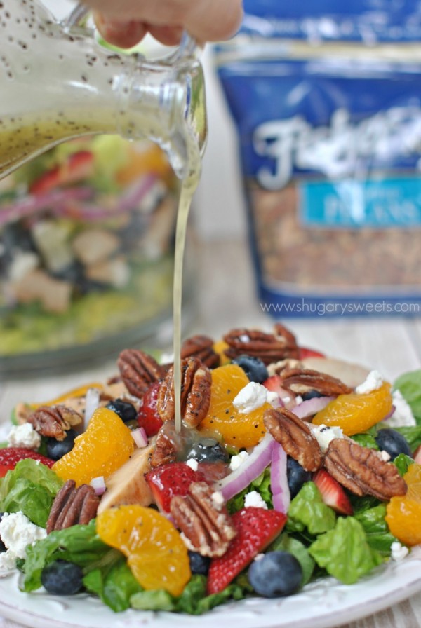 Strawberry Pecan Salad 