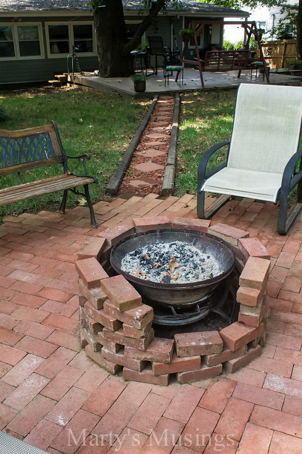 How To Diy A Fire Pit For Your Backyard Ideas And Tutorials 2017