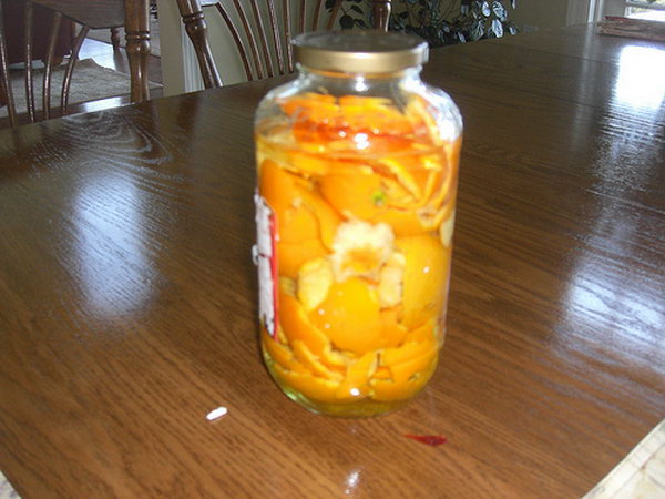 Orange Peel Vinegar Cleaner. Get the instructions
