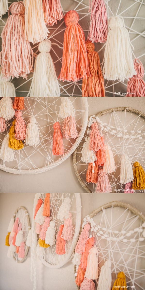 DIY able Giant Dream Catchers . 