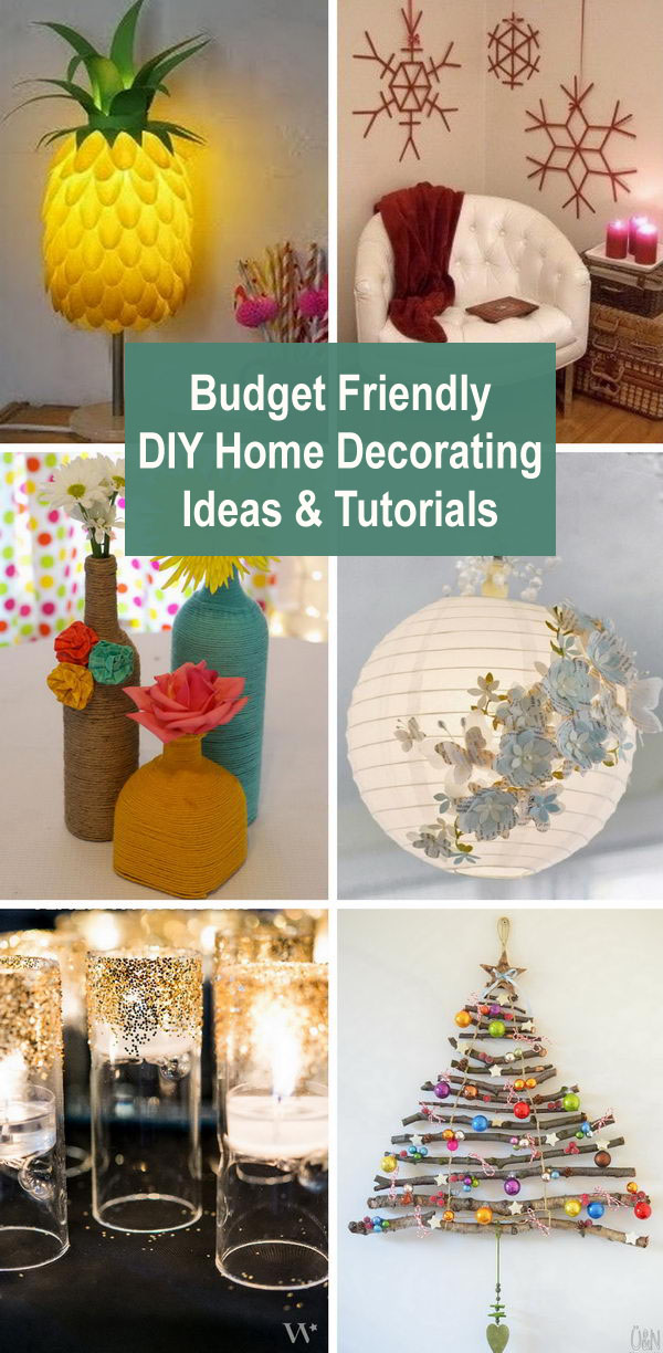 Budget Friendly DIY Home Decorating Ideas & Tutorials 2022