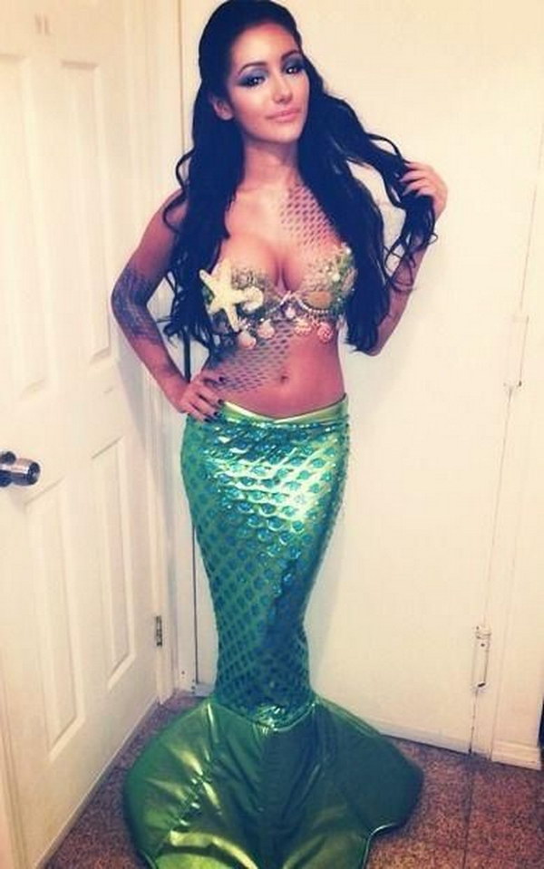 Sexy Mermaid Costume Idea. 