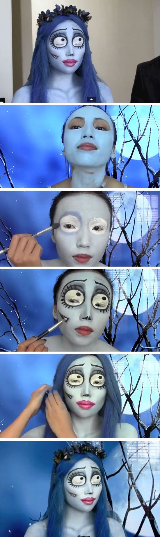 Corpse Bride Makeup Tutorial 