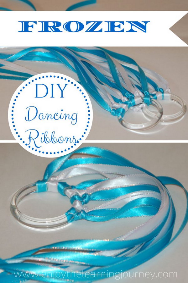 Easy Frozen Dancing Ribbons. 